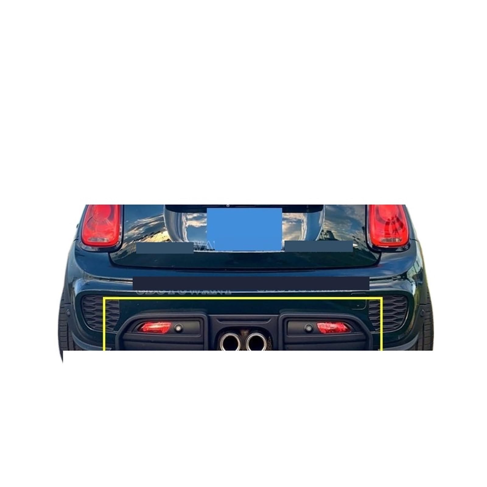 Amazon | JCW リアバンパーディフューザーに対応 Mini F56 に対応 JCW